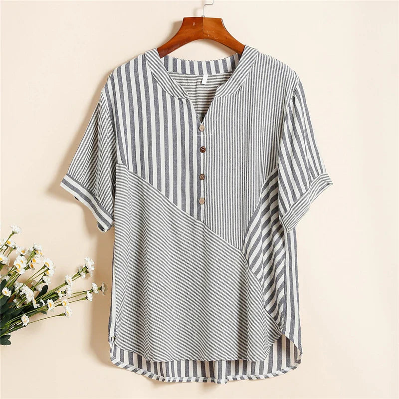 Beeckhoven™ | Comfortabele Katoenen Damesblouse