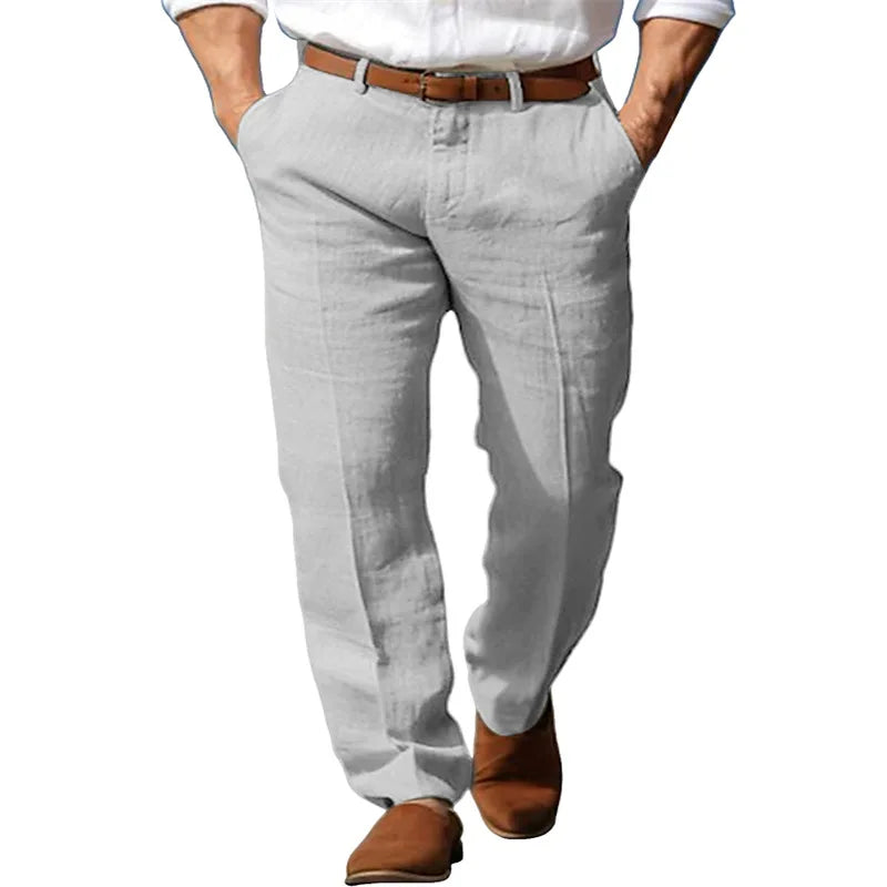 Beeckhoven™ | Klassevolle Linnen Heren Broek