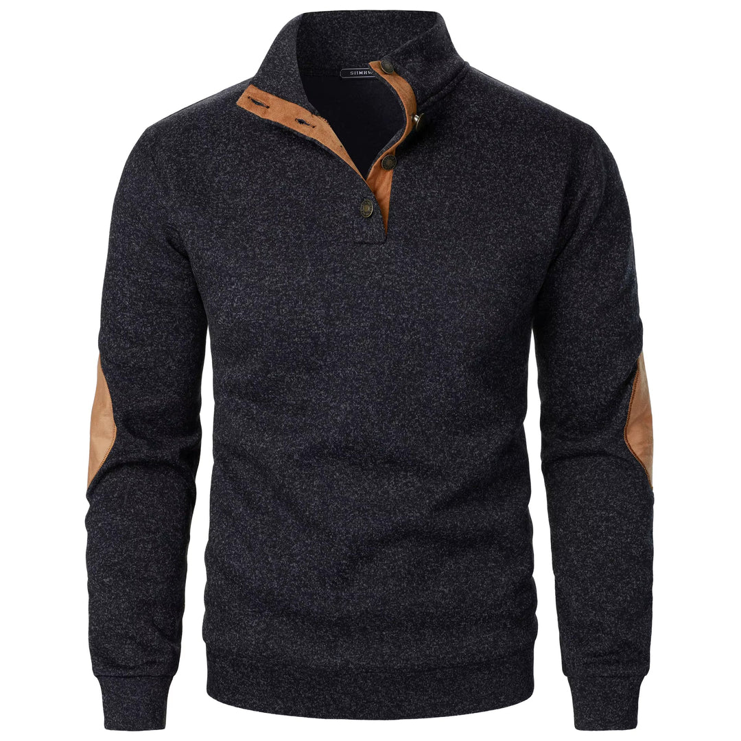 Beeckhoven™ | Klassiek Sweatshirt Met Knoopdesign