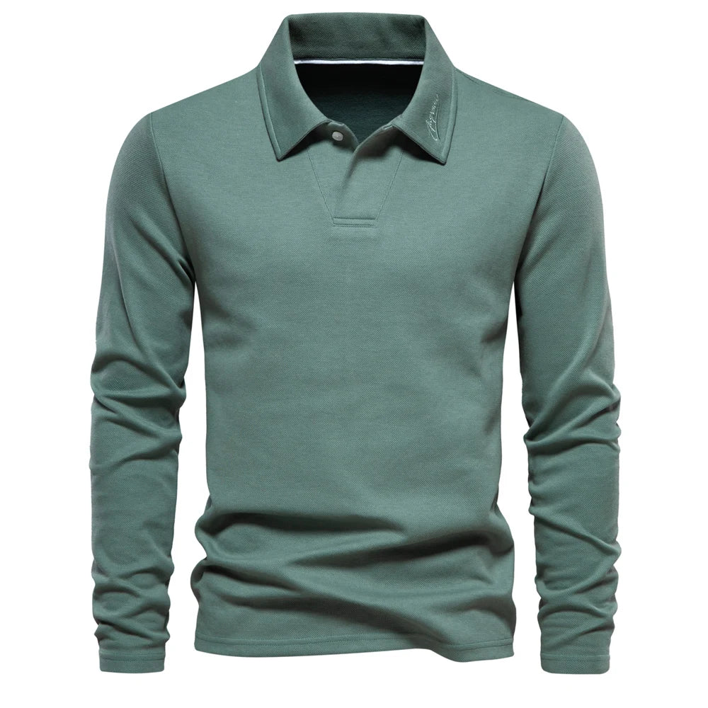 Beeckhoven™ | Casual Polo Met Lange Mouwen