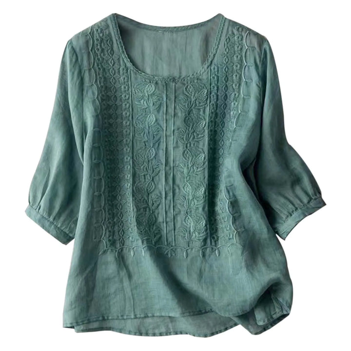 Beeckhoven™ | Zomerse Katoenen Damesblouse