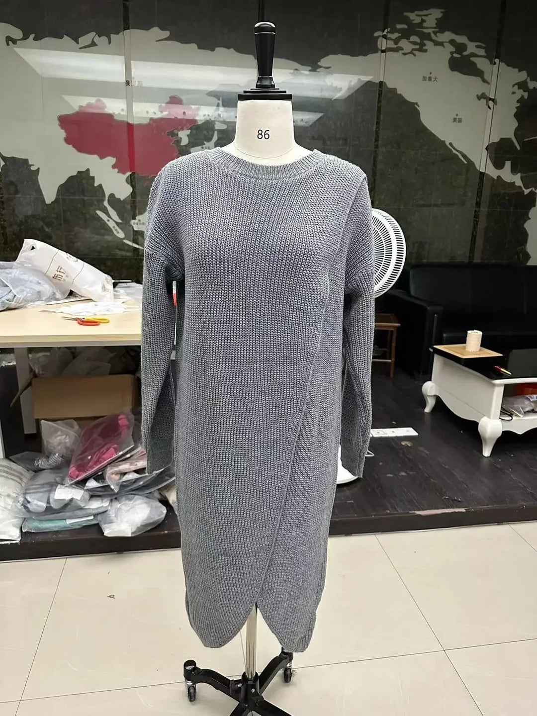 Beeckhoven™ | Gebreide Winter Jurk