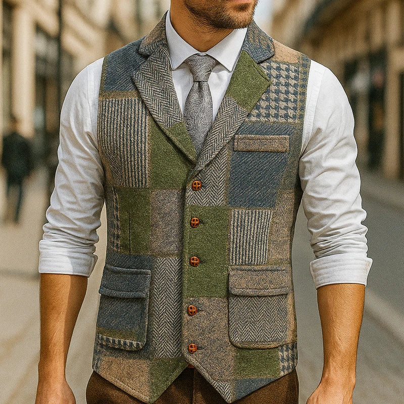 Beeckhoven™ | Geruite Heren Gillet