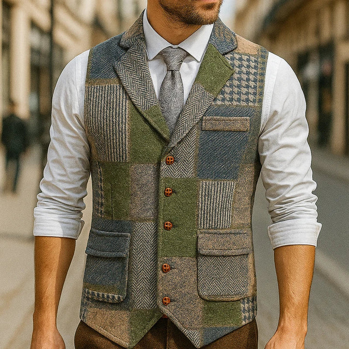Beeckhoven™ | Geruite Heren Gillet