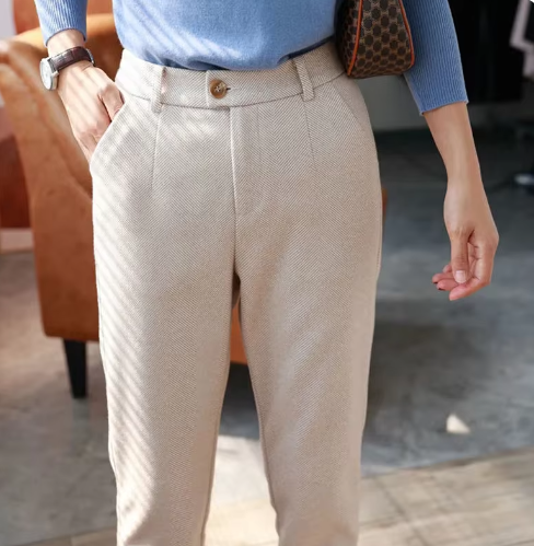 Sandra™| Elegante Getailleerde Broek
