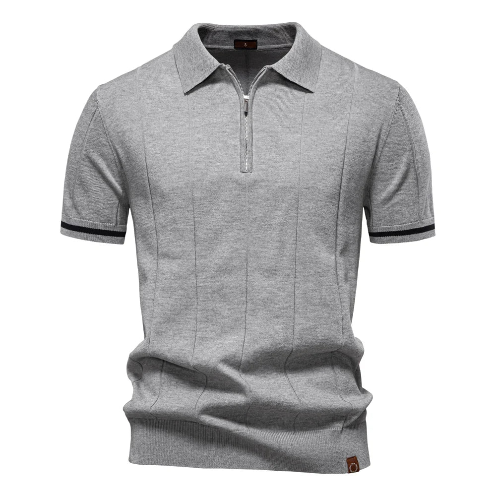 Beeckhoven™ | Heren Polo Shirt Met Rits