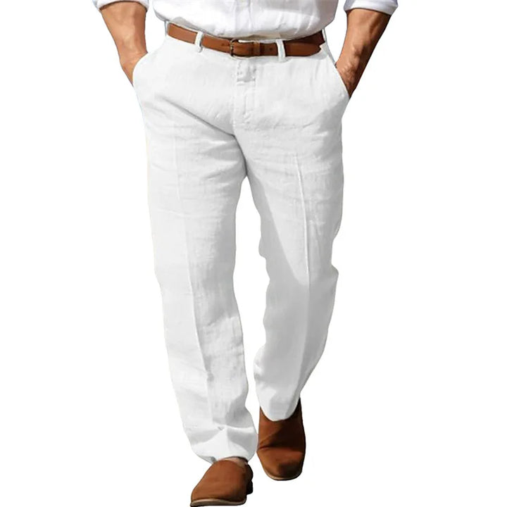 Beeckhoven™ | Klassevolle Linnen Heren Broek