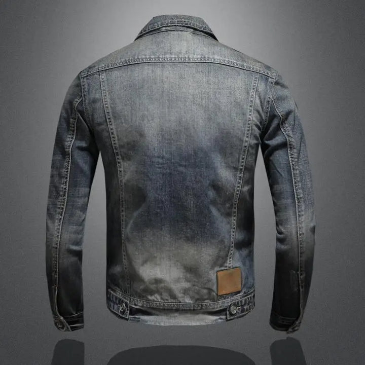 Cas | Casual spijkerjas met lange mouwen