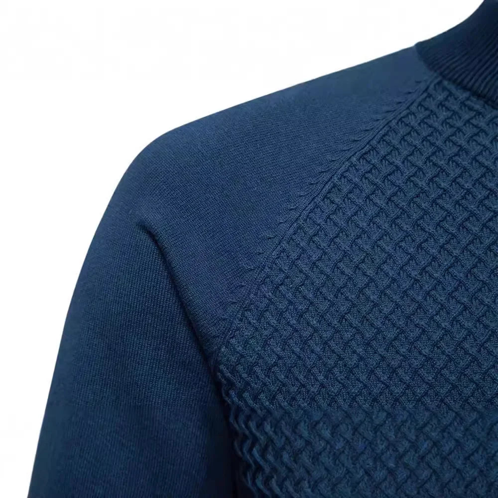 Beeckhoven™ | Klassevolle Gebreide Trui Met Ruitdesign