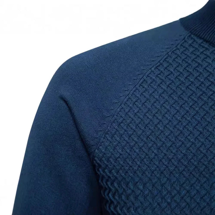 Beeckhoven™ | Klassevolle Gebreide Trui Met Ruitdesign