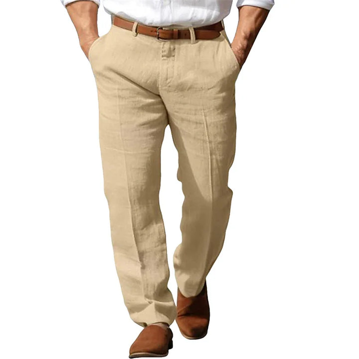 Beeckhoven™ | Klassevolle Linnen Heren Broek