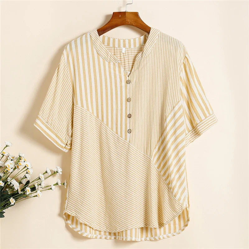 Beeckhoven™ | Comfortabele Katoenen Damesblouse