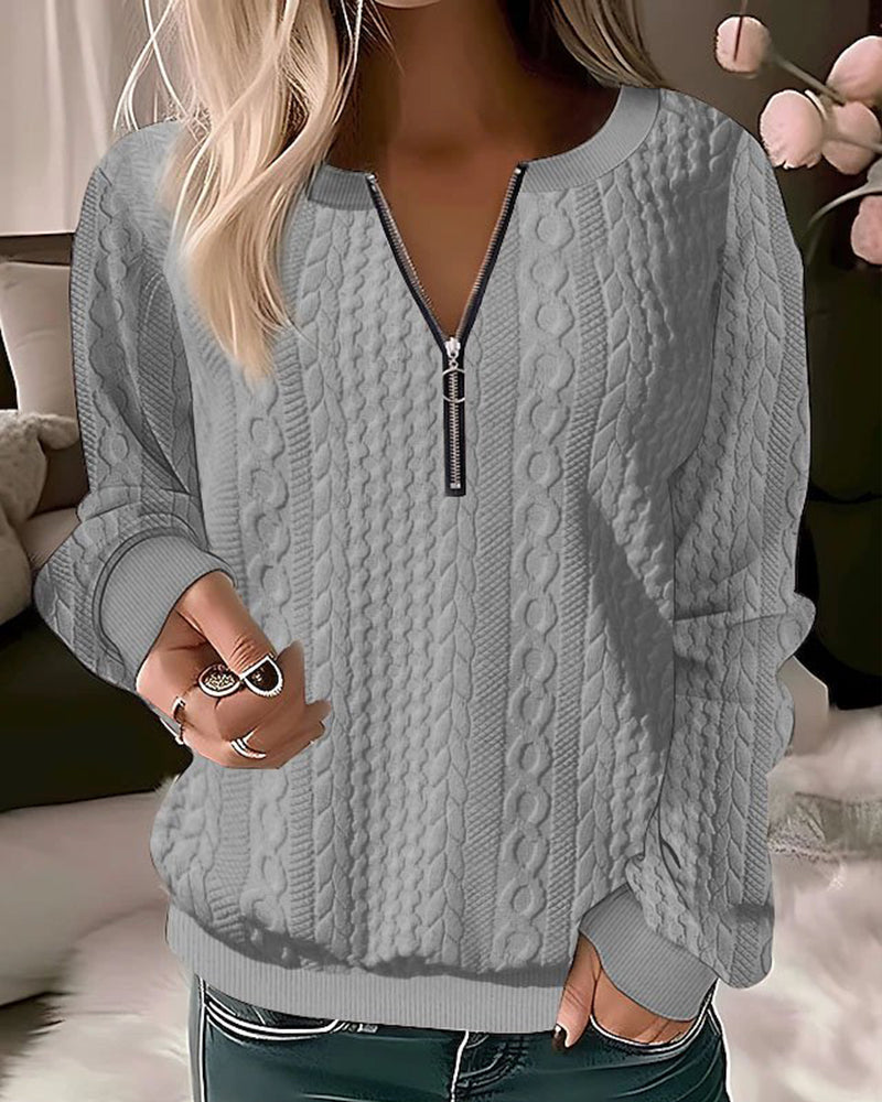 Aurora™ l Luxe Trui met rits