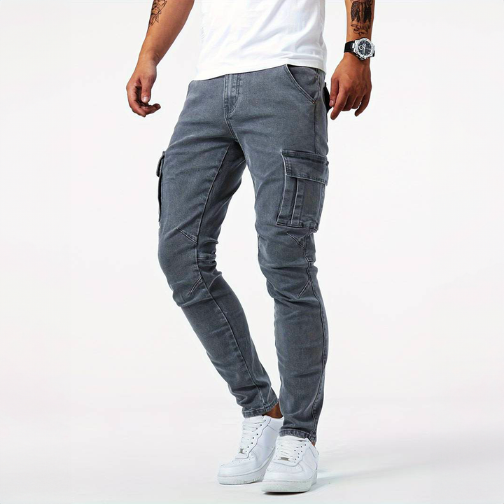 Beeckhoven™ | Casual Cargo Spijkerbroek