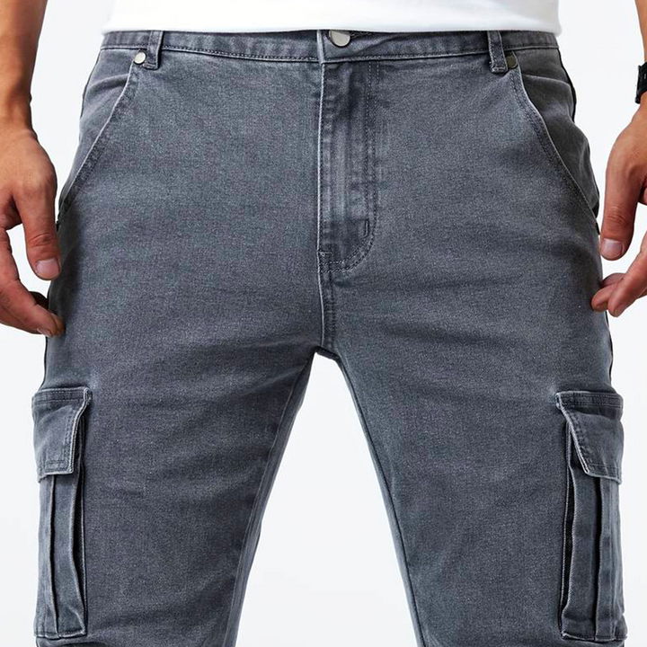 Beeckhoven™ | Casual Cargo Spijkerbroek