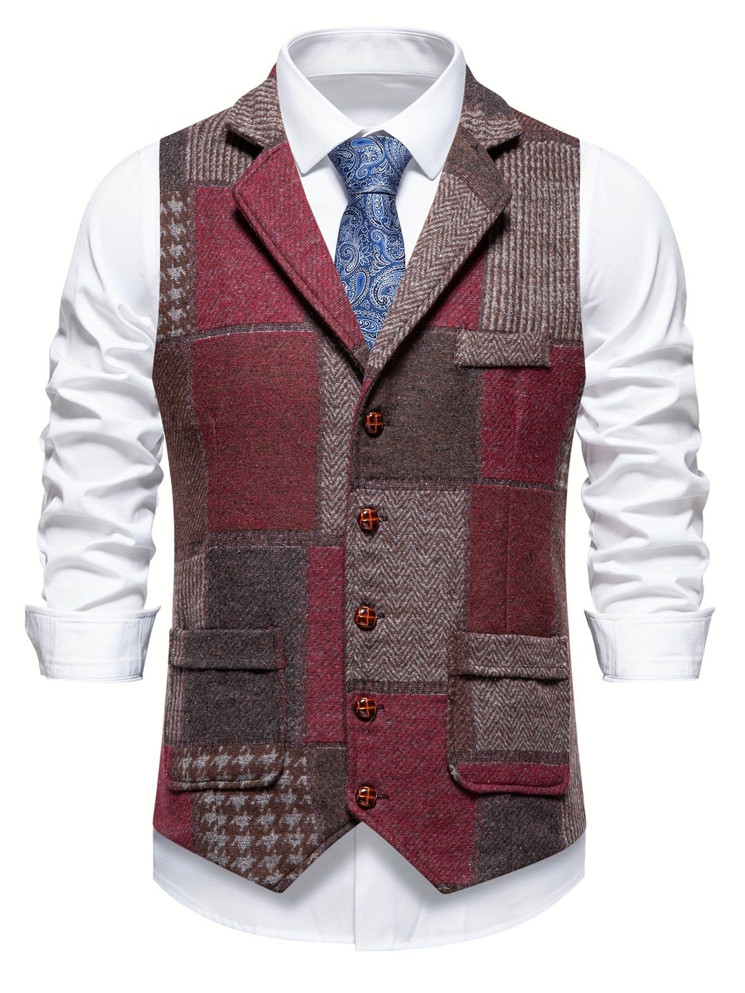 Beeckhoven™ | Klassieke Patchwork Gilet