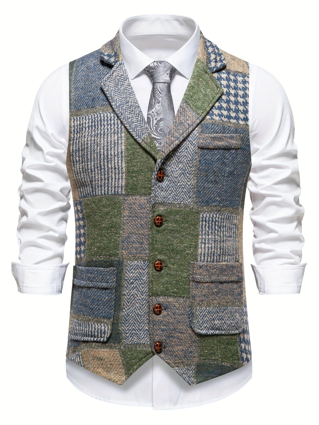 Beeckhoven™ | Klassieke Patchwork Gilet