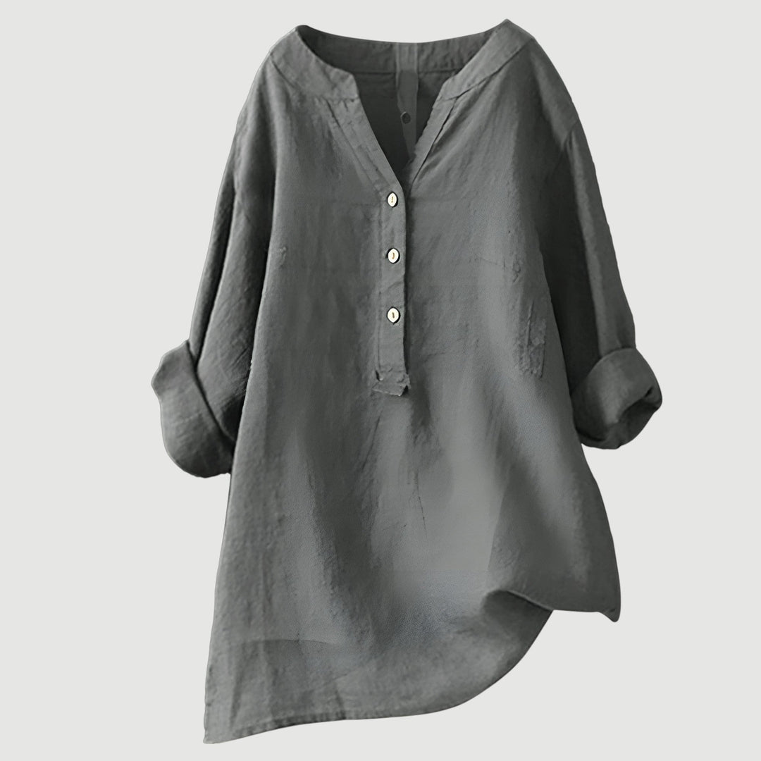 Beeckhoven™ | Luchtige en Comfortabele Linnen Damesblouse