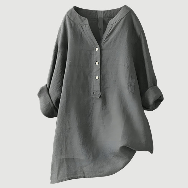 Beeckhoven™ | Luchtige en Comfortabele Linnen Damesblouse