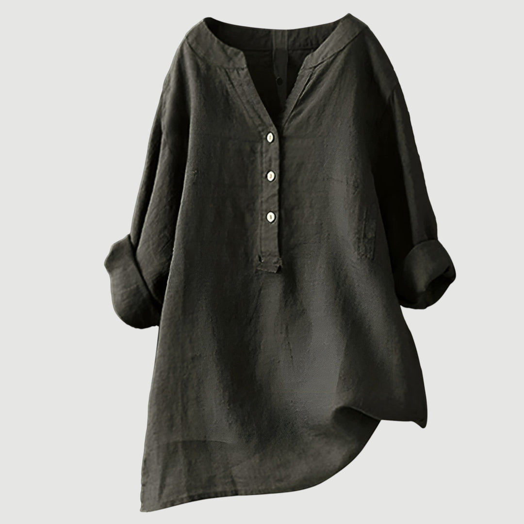 Beeckhoven™ | Luchtige en Comfortabele Linnen Damesblouse