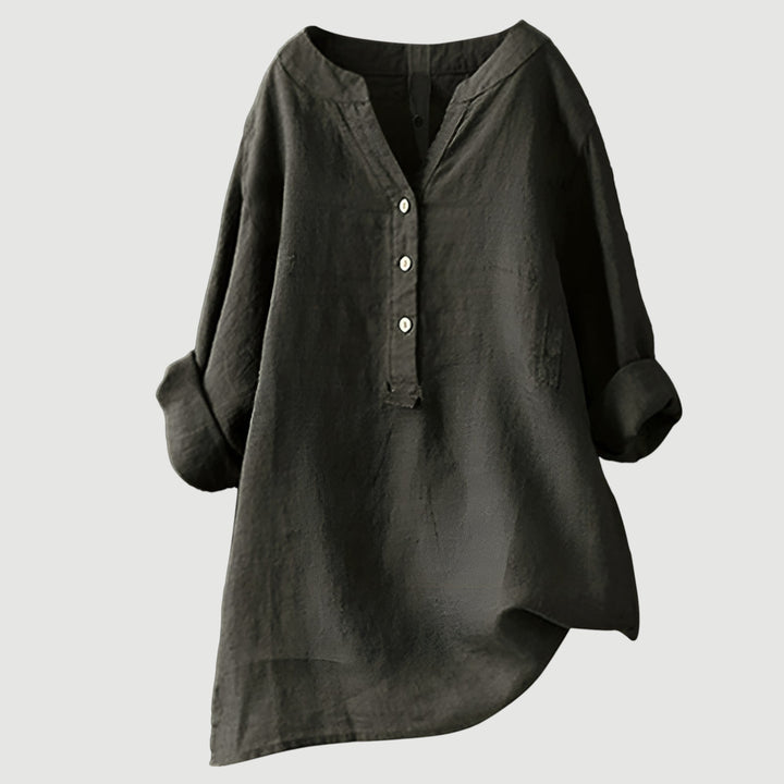 Beeckhoven™ | Luchtige en Comfortabele Linnen Damesblouse