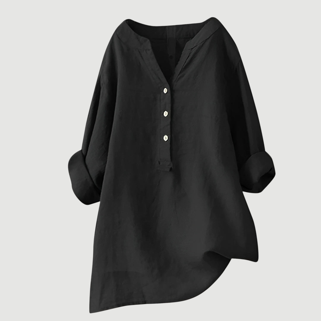 Beeckhoven™ | Luchtige en Comfortabele Linnen Damesblouse