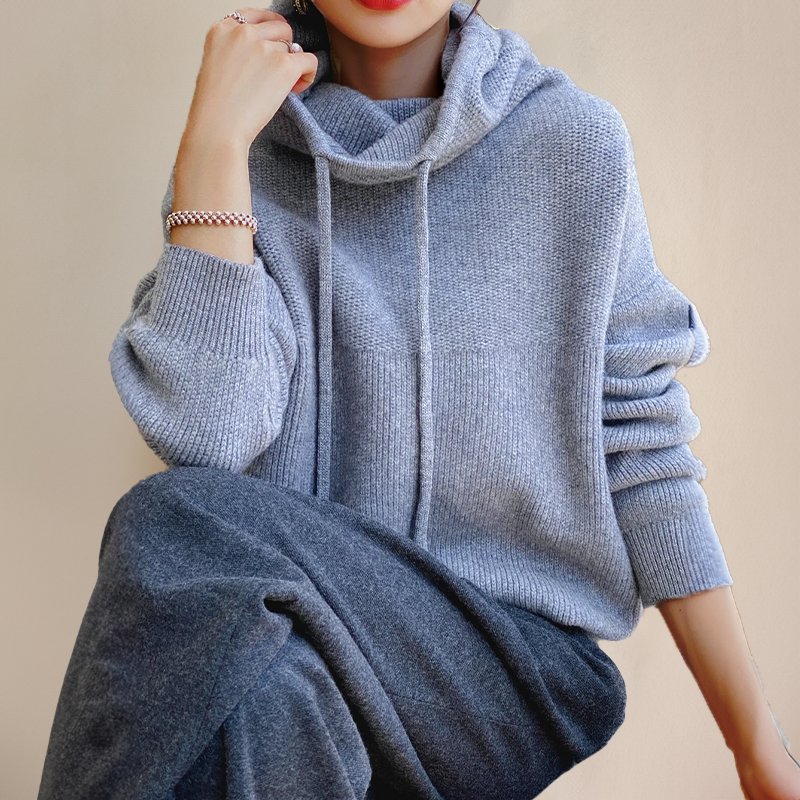 Hannah™ | Gebreide Hoodie