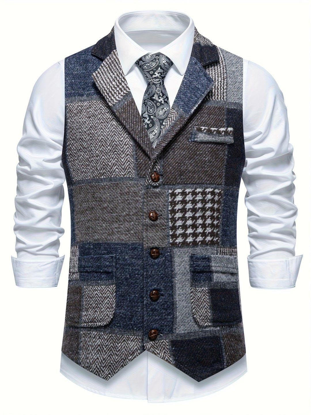 Beeckhoven™ | Klassieke Patchwork Gilet
