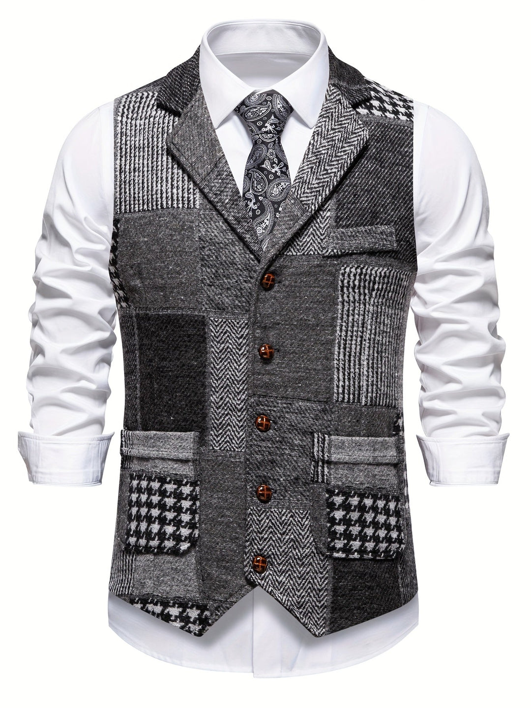 Beeckhoven™ | Klassieke Patchwork Gilet