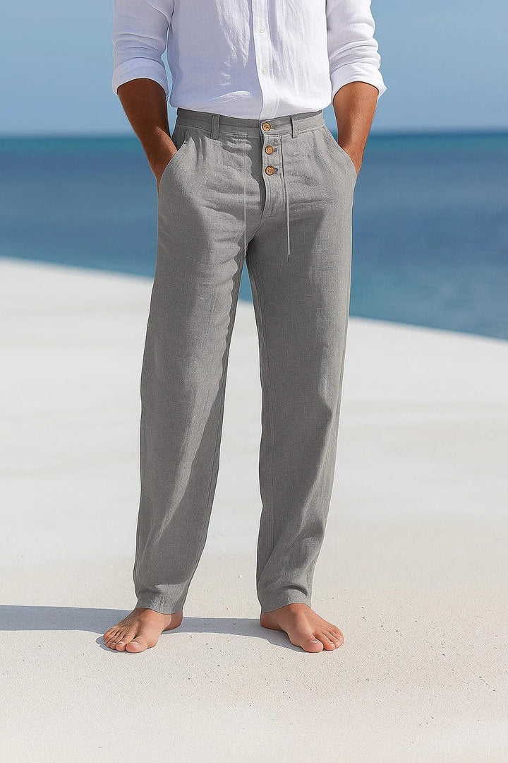 Beeckhoven™ | Elegante Linnen Zomerbroek Voor Heren