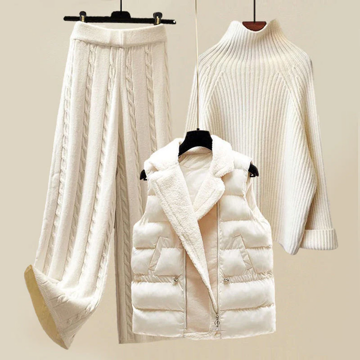 Marlijn™| Herfst Knit & Puff Set